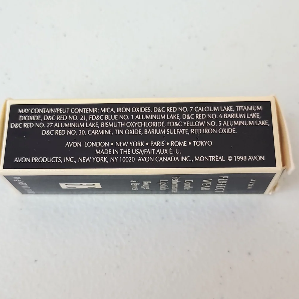 Avon nos 1998